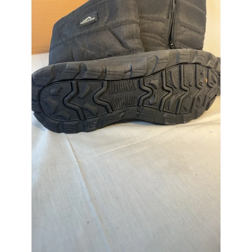 Polar Edge Men's Boots Black Size 12